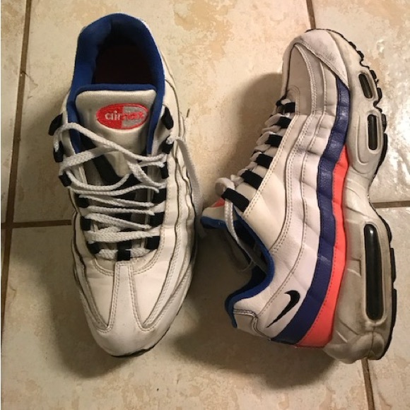 Nike Air Max 95 white and pink 👟 - Picture 1 of 4
